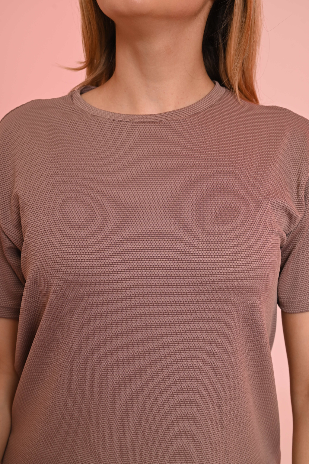 REF: 025185 Camiseta holgada texturizada