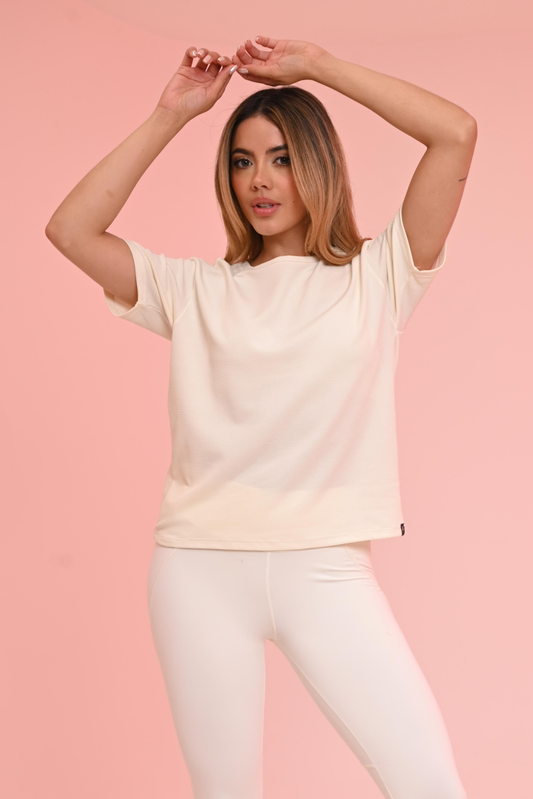 REF: 025185 Camiseta holgada texturizada