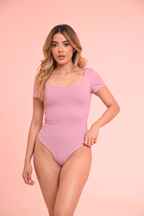 REF: 025188 Body manga corta escote en U