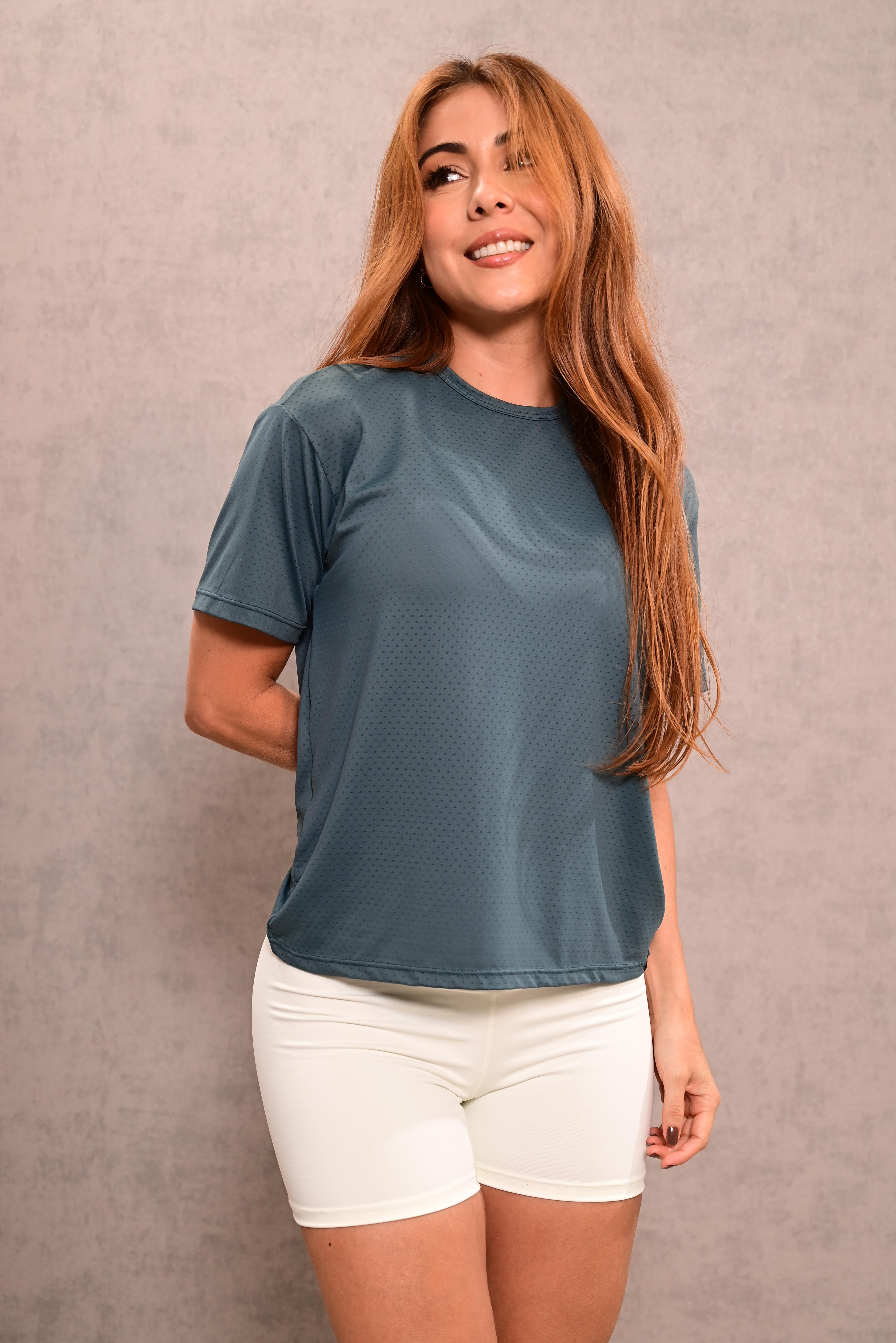 REF: 025201 Camiseta dama recogido espalda