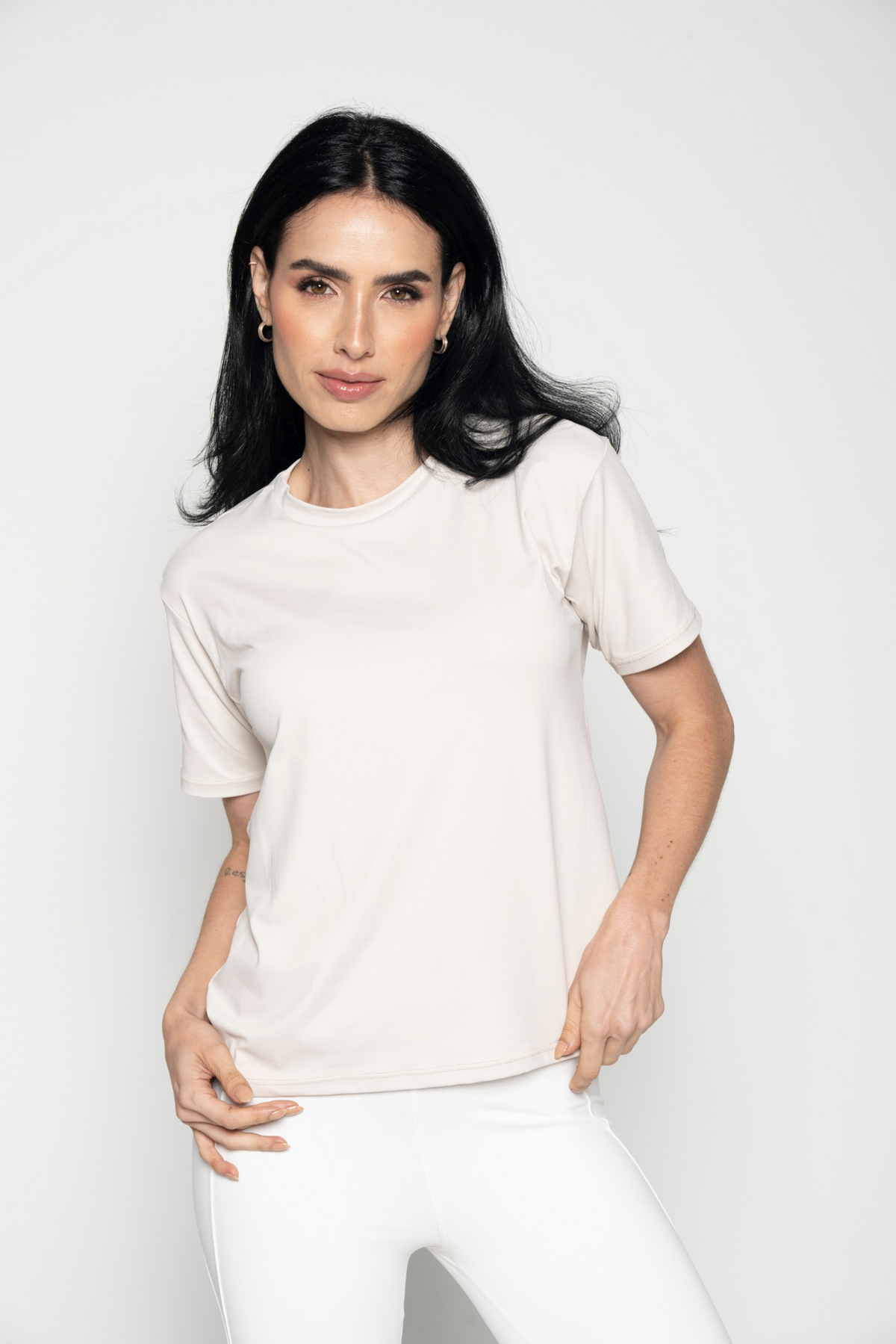 Camiseta básica holgada
