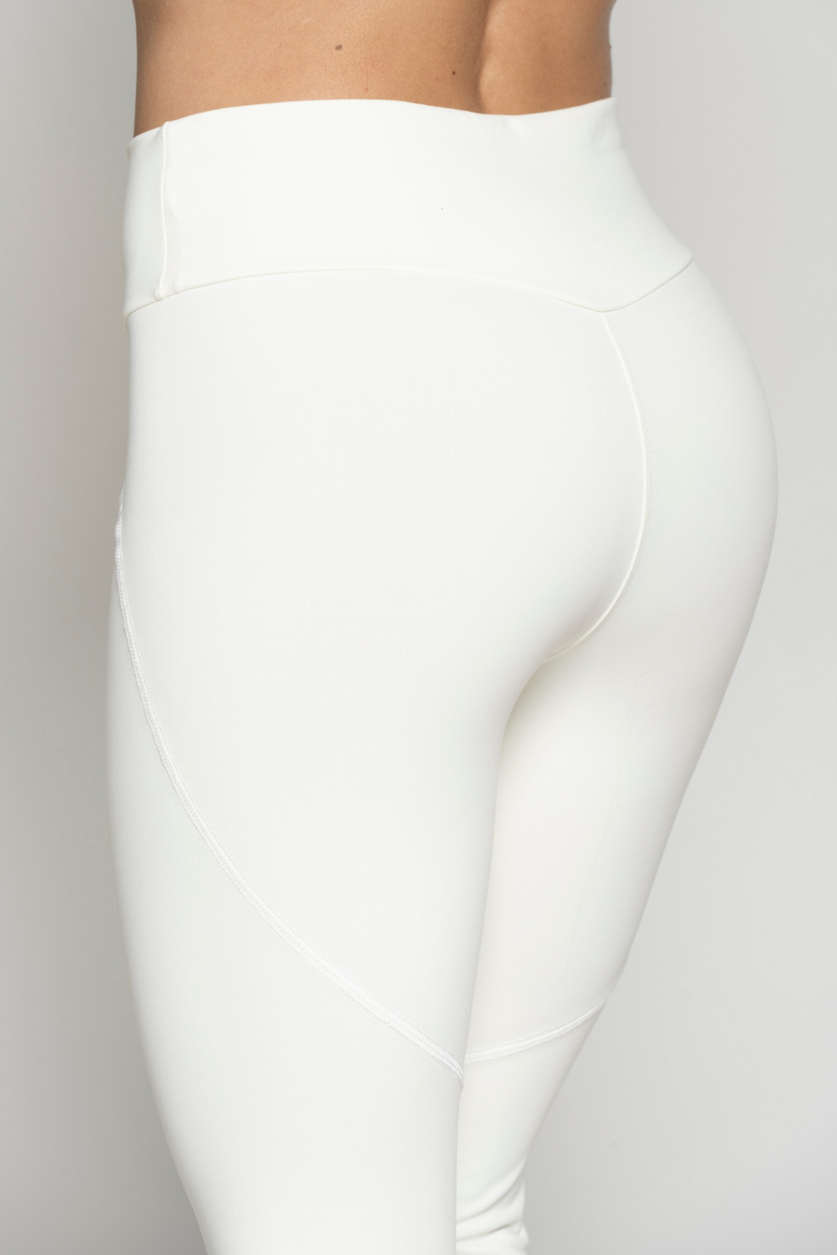 Leggin nylon pretina en V