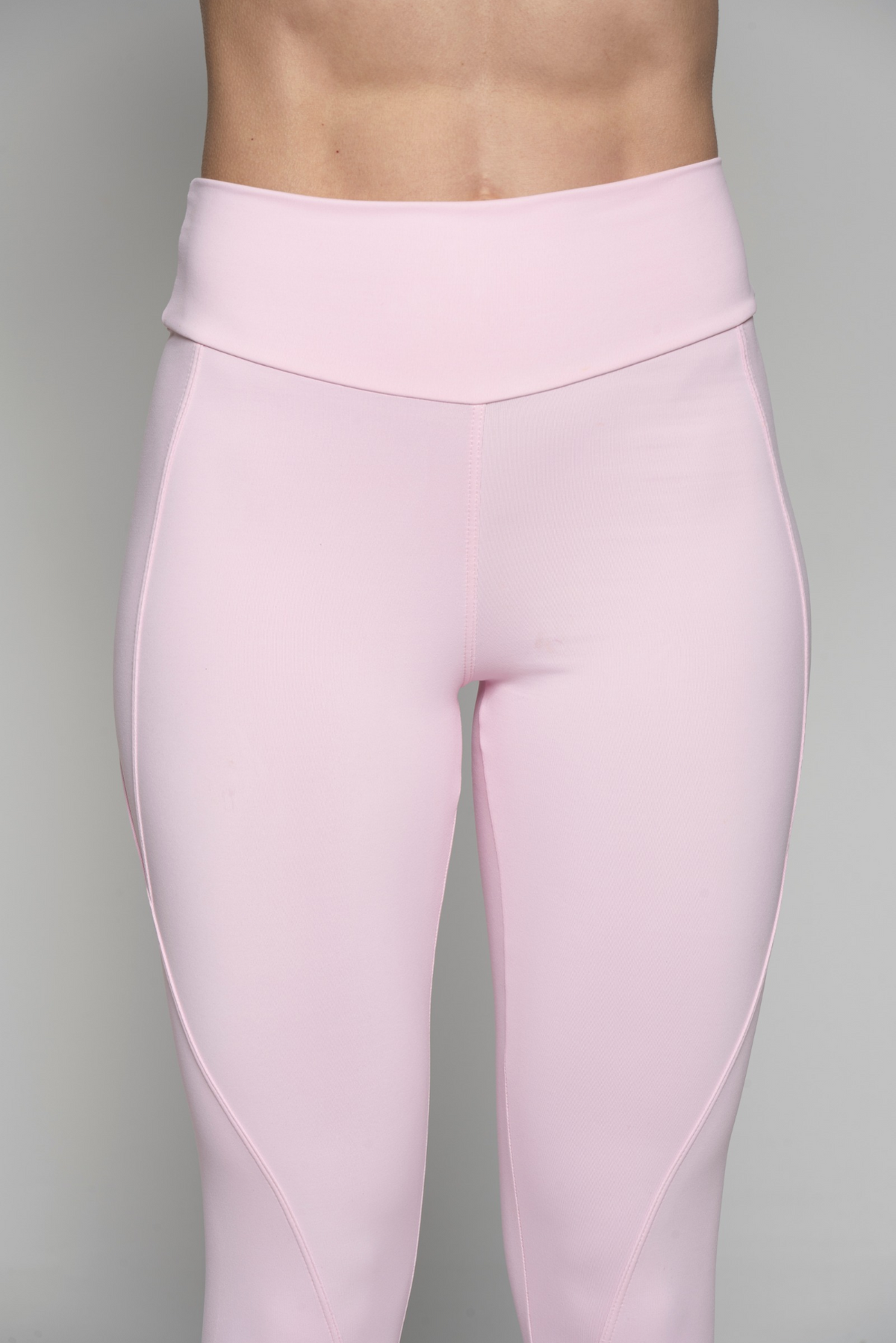 Leggin con pretina posterior drapeacia